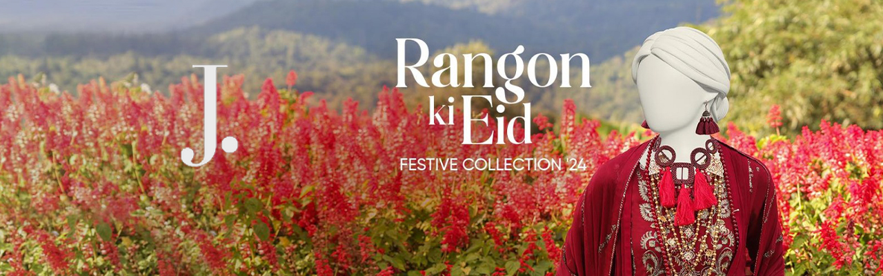 Rangon Ki EID Festive Collection By Junaid Jamshed